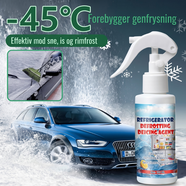 FreezeMelt™ – De-icing spray e spray di scioglimento ad azione rapida