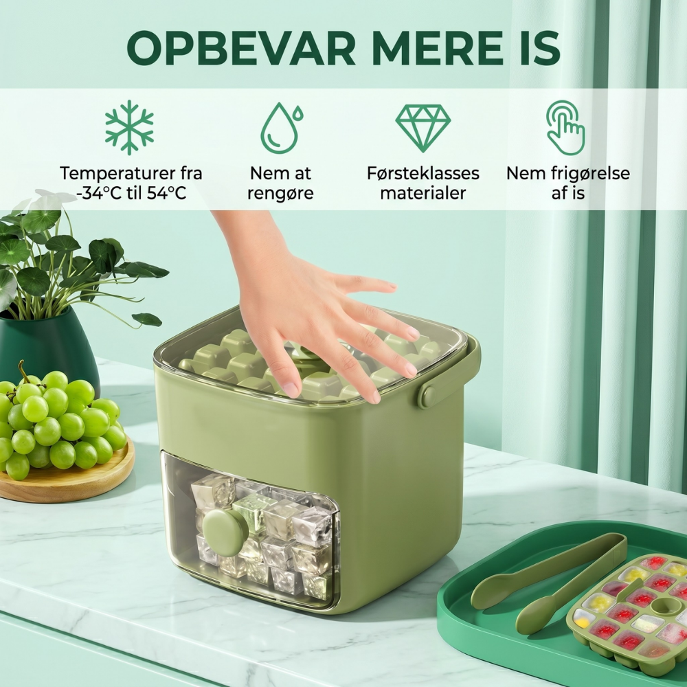 FrostBox™ – Contenitore per ghiaccio con Attivazione Rapida e Scatola di Conservazione