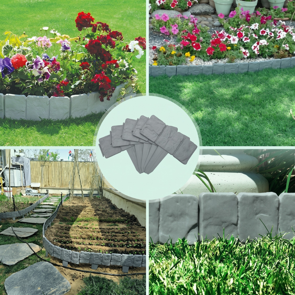 EdgeCraft™ – Bordure de jardin et délimitation avec effet pierre