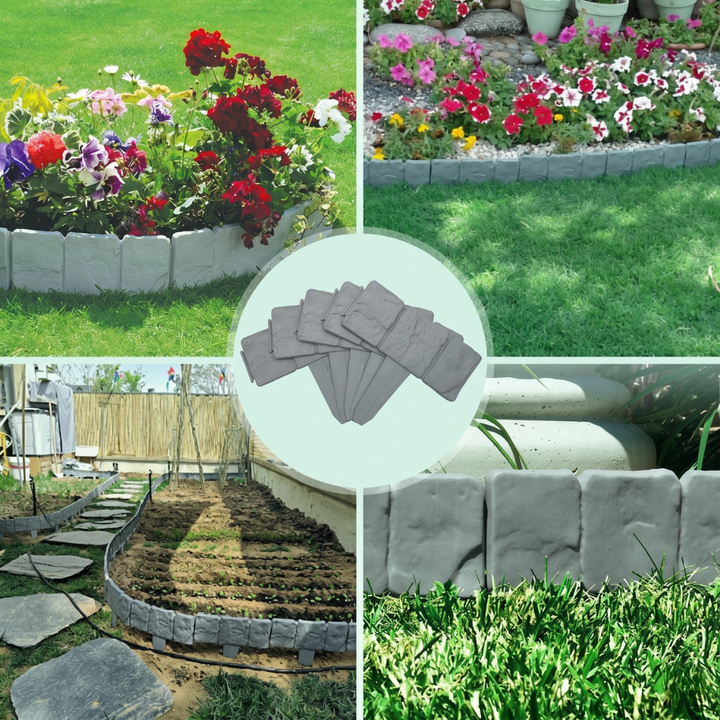 EdgeCraft™ – Bordure de jardin et délimitation avec effet pierre