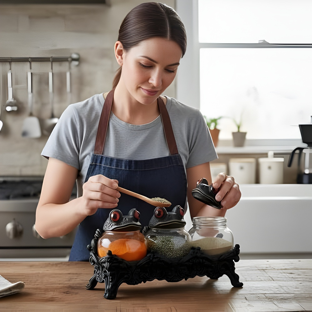 MoonCroak™ – Collezione di Barattoli da Cucina Gotica