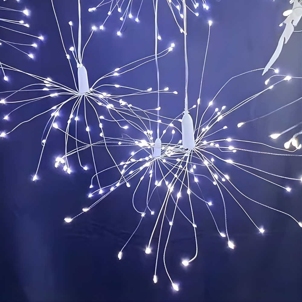 StarBurst™ – Lumières LED Décoratives Alimentées par Énergie Solaire