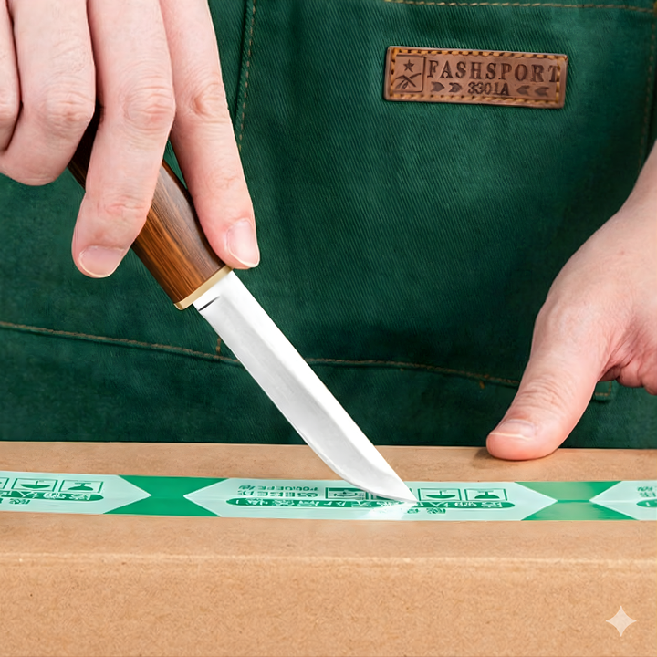 TrailCut™ – Coltello da campeggio a doppia lama 2-in-1 in acciaio inossidabile