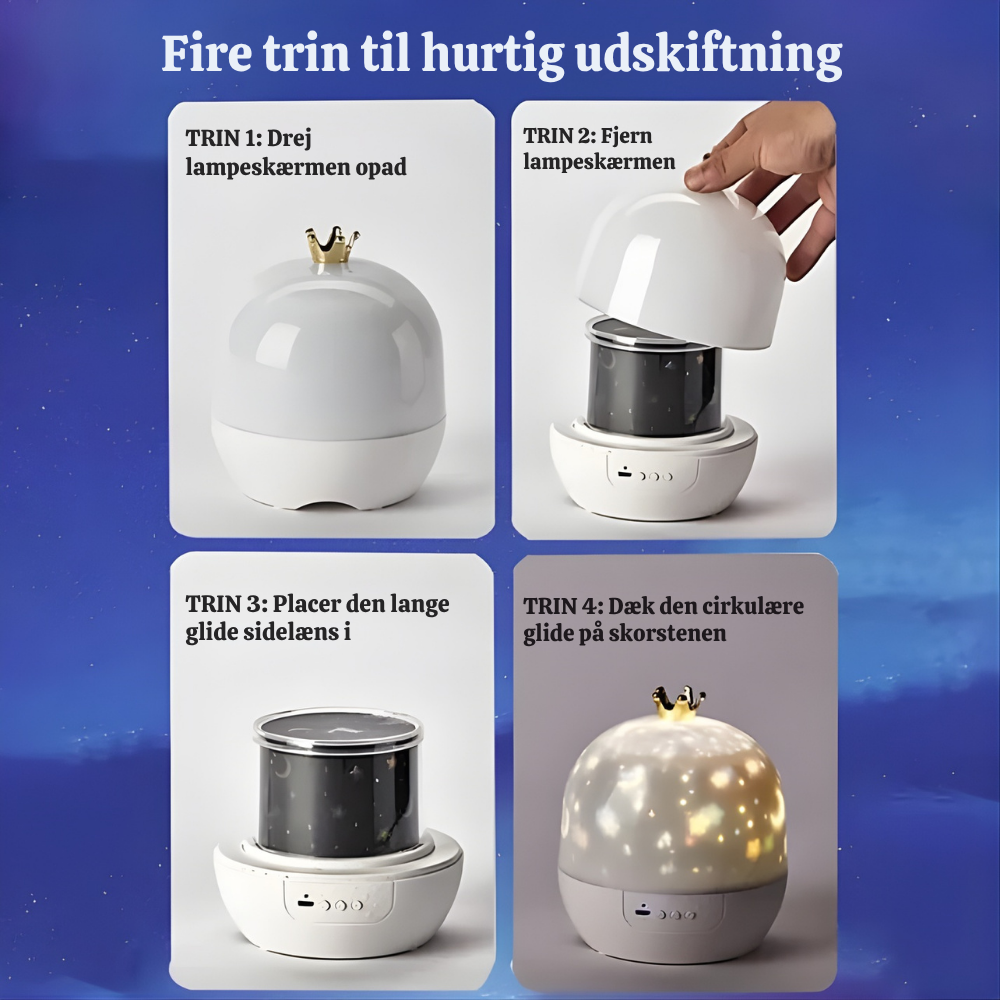 StellaDream™ – Proiettore di stelle calmante Lampada notturna