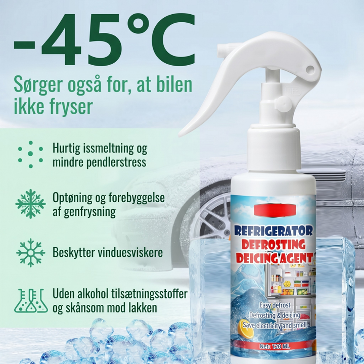 FreezeMelt™ – De-icing spray e spray di scioglimento ad azione rapida