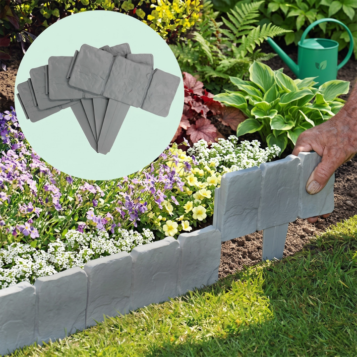 EdgeCraft™ – Bordure de jardin et délimitation avec effet pierre