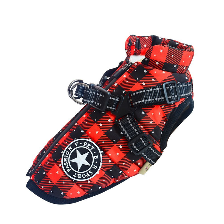 BlizzardKnacker™ Giacca invernale impermeabile con imbracatura da arrampicata integrata