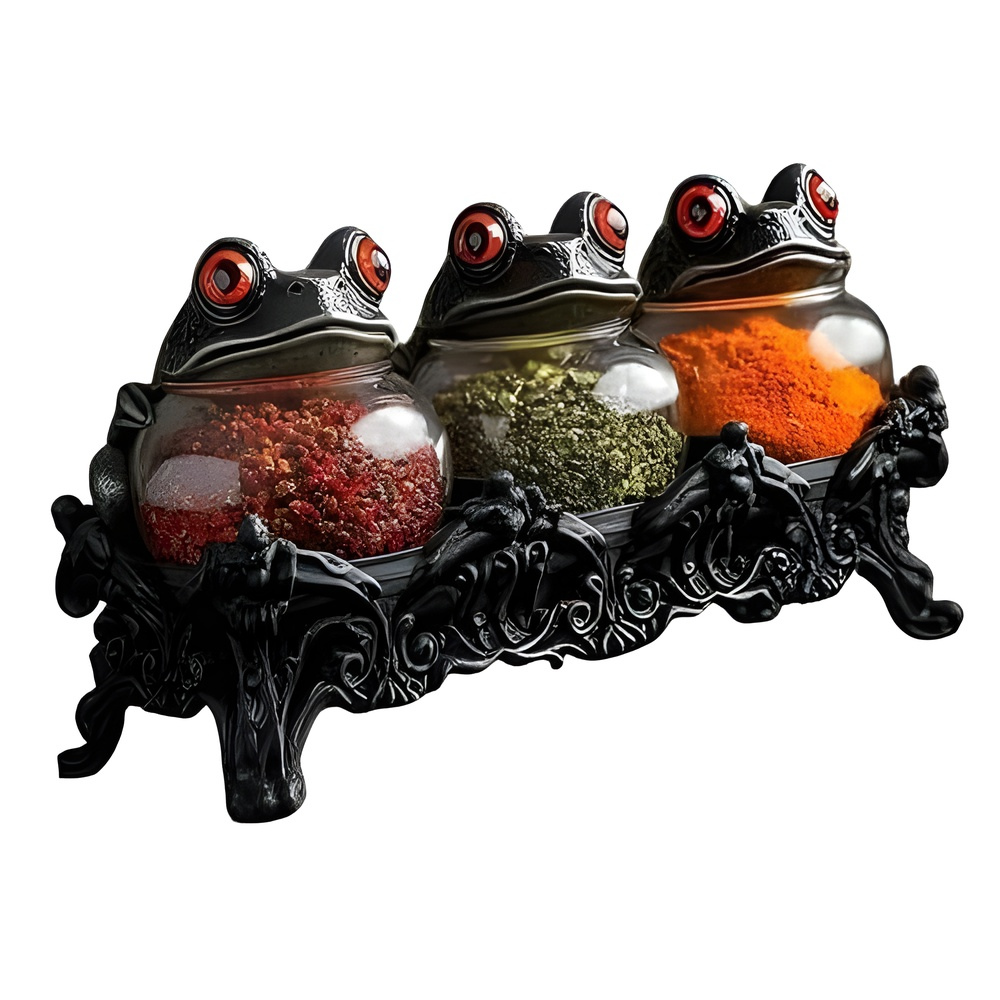 MoonCroak™ – Collezione di Barattoli da Cucina Gotica