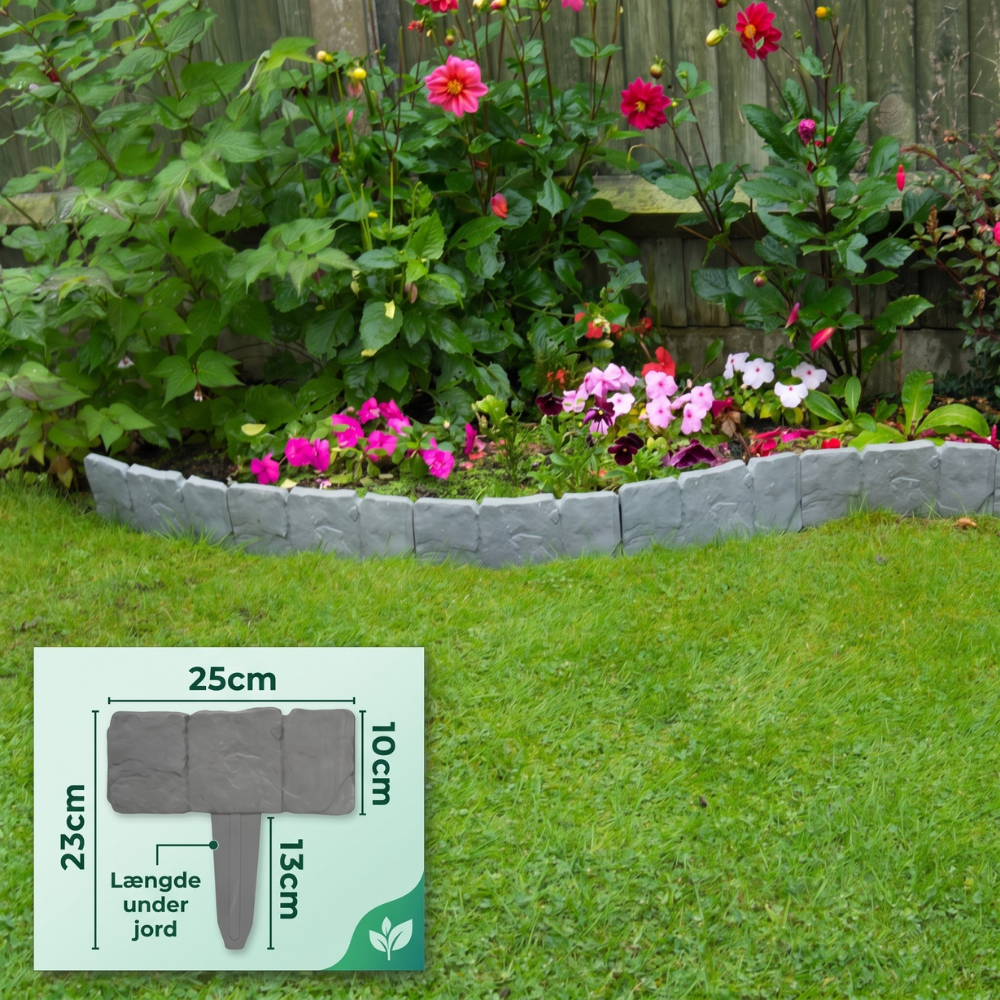 EdgeCraft™ – Bordure de jardin et délimitation avec effet pierre