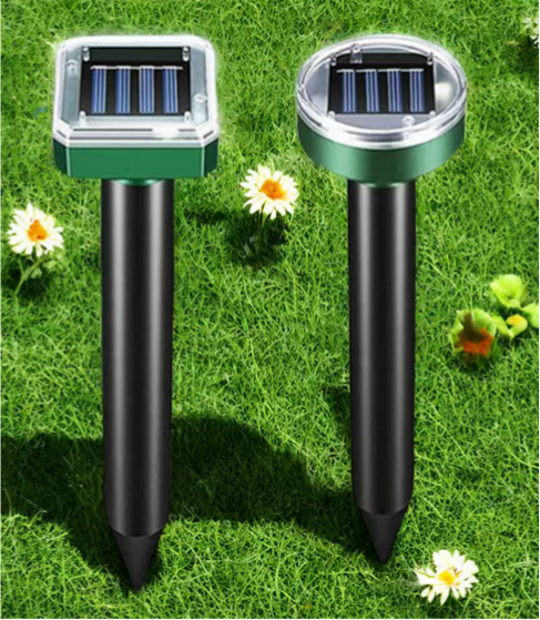 Repellente Elettronico Ultrasonico Solare per Roditori | Repellente per Ratti Impermeabile per Esterni