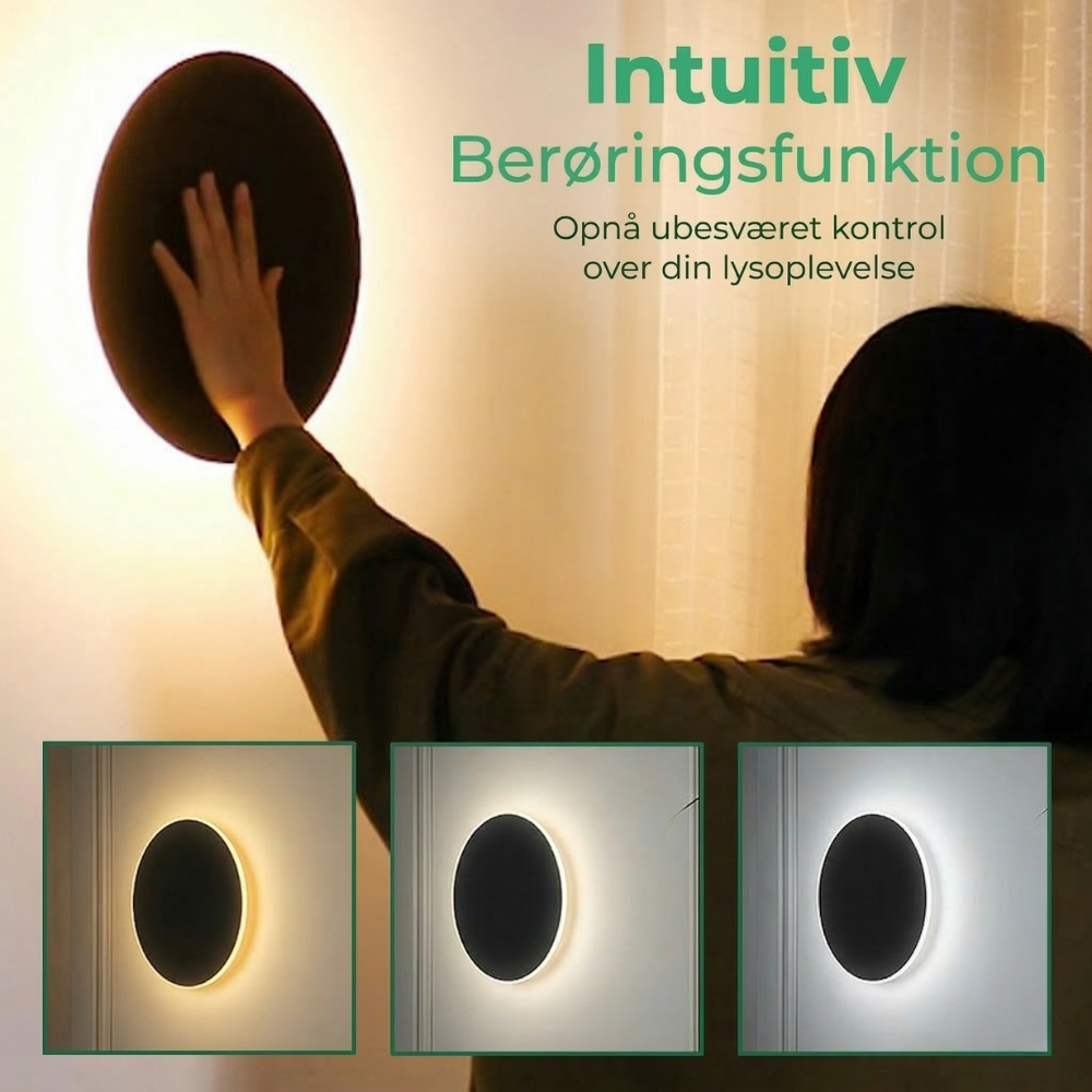 GlowOrbit™ – Applique LED moderna