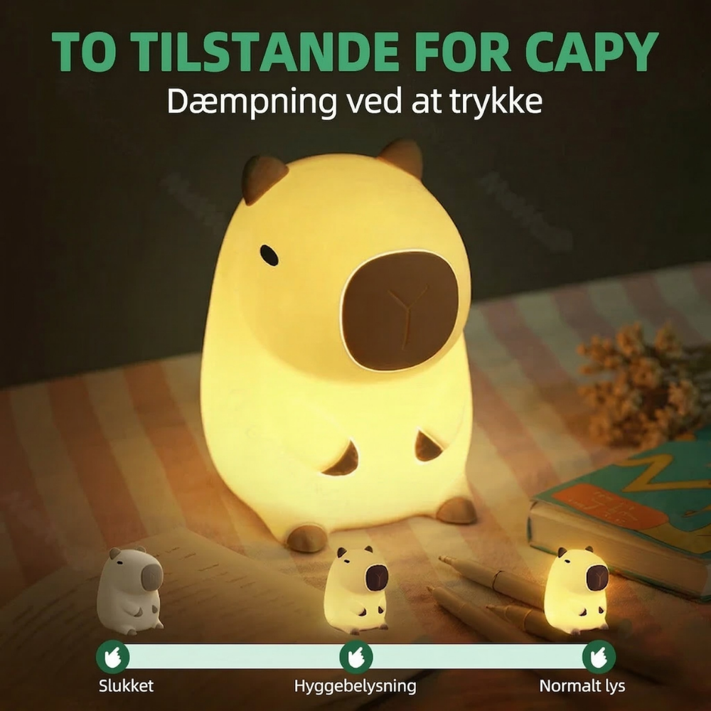 SnuggleGlow™ – Lampada Notturna LED a Forma di Animale Carino