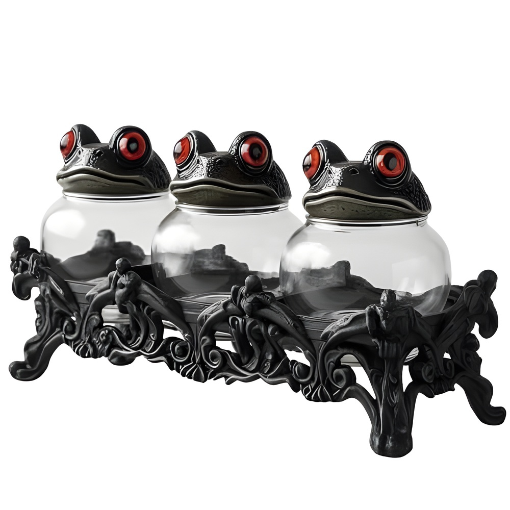 MoonCroak™ – Collezione di Barattoli da Cucina Gotica