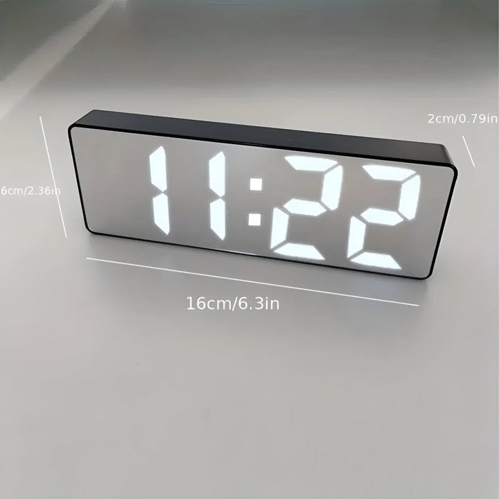 Orologio Sveglia Digitale a LED con Specchio