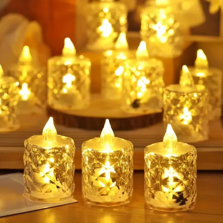 CandleGlow™ - Lampada LED in cristallo senza fiamma