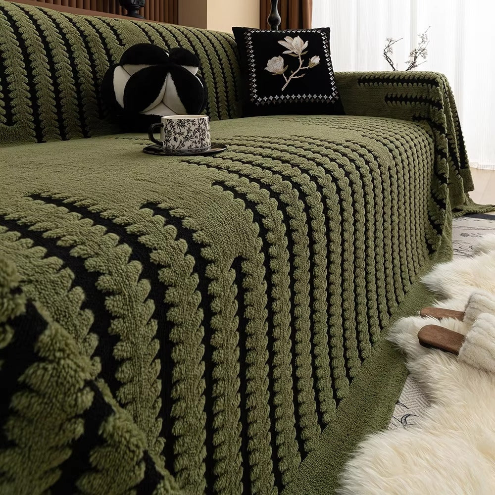 Copertura per divano Heritage in peluche con tufting