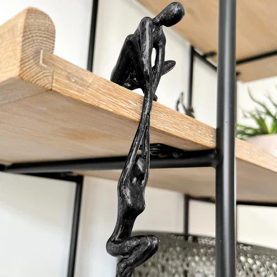 ArteAmore™ – Ornamento di statuetta di coppia senza tempo | 50% di sconto