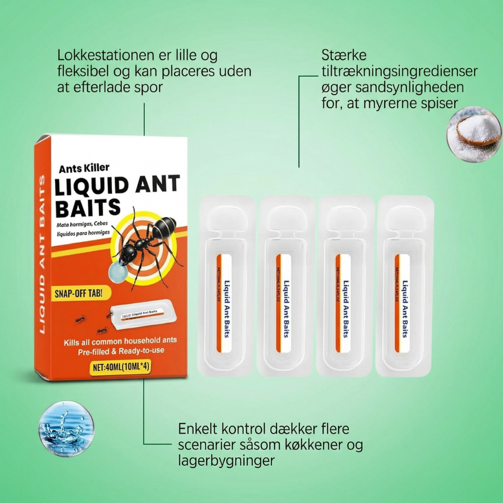AntLure™ – Insieme Durevole per Combattere le Formiche con Esca Liquida