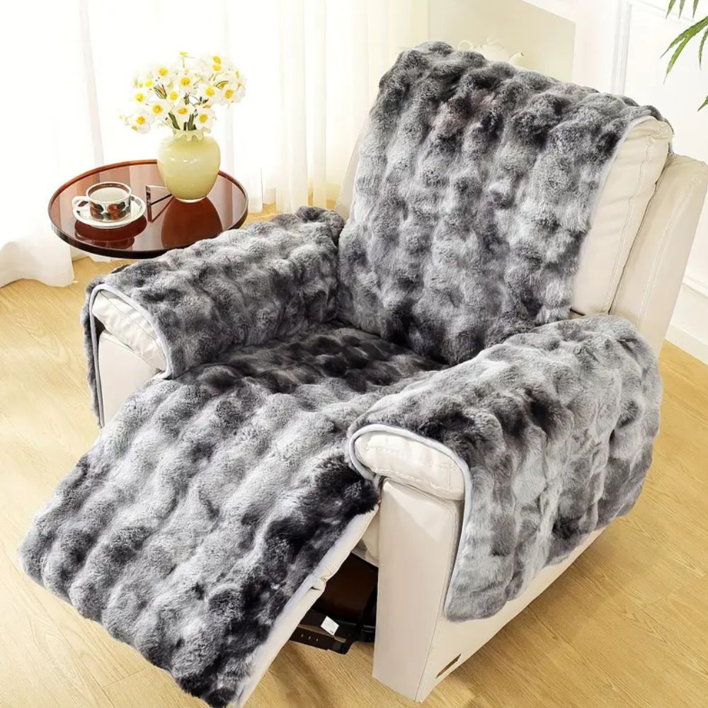 Copertura per Divano Recliner in Velluto Morbido