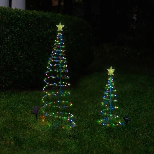 50% DI SCONTO | ShineTree™ - Albero di Natale in Metallo LED Solare con Luci [Ultimo Giorno di Sconto]