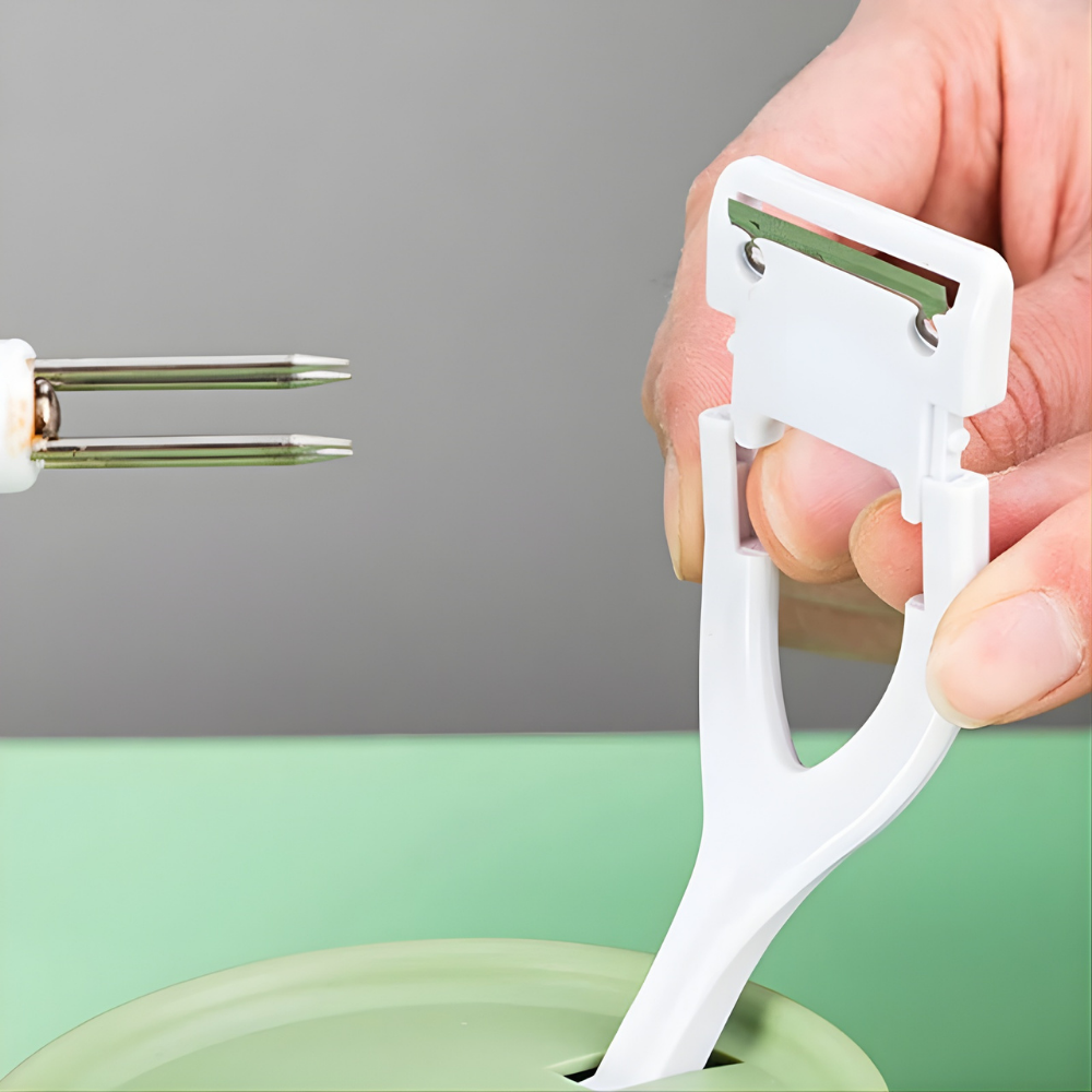 TwistPeel™ – Pelapatate a manovella regolabile per frutta e verdura