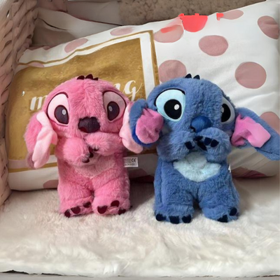 Peluches rilassante con simulazione di battito cardiaco | Morbido &amp; Traspirante | Modalità di conforto &amp; Funzione luce