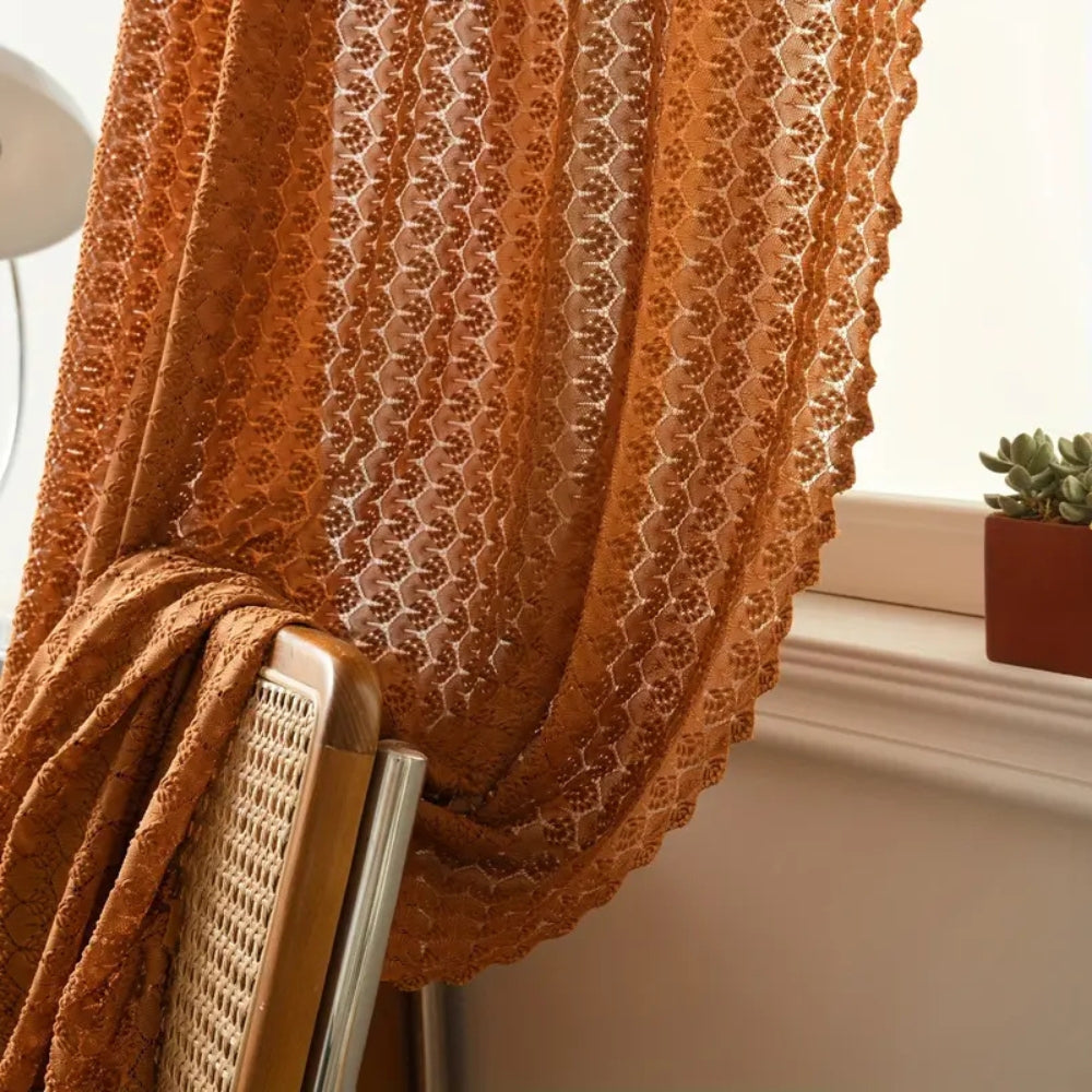 Tenda in Crochet Boho Amber Glow