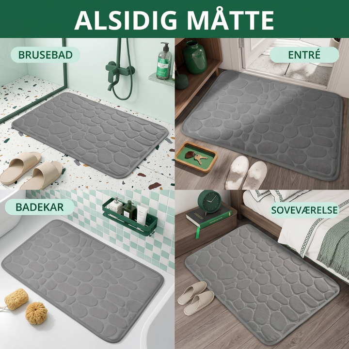 AquaDry™ – Tappeto da bagno ultra-assorbente antiscivolo