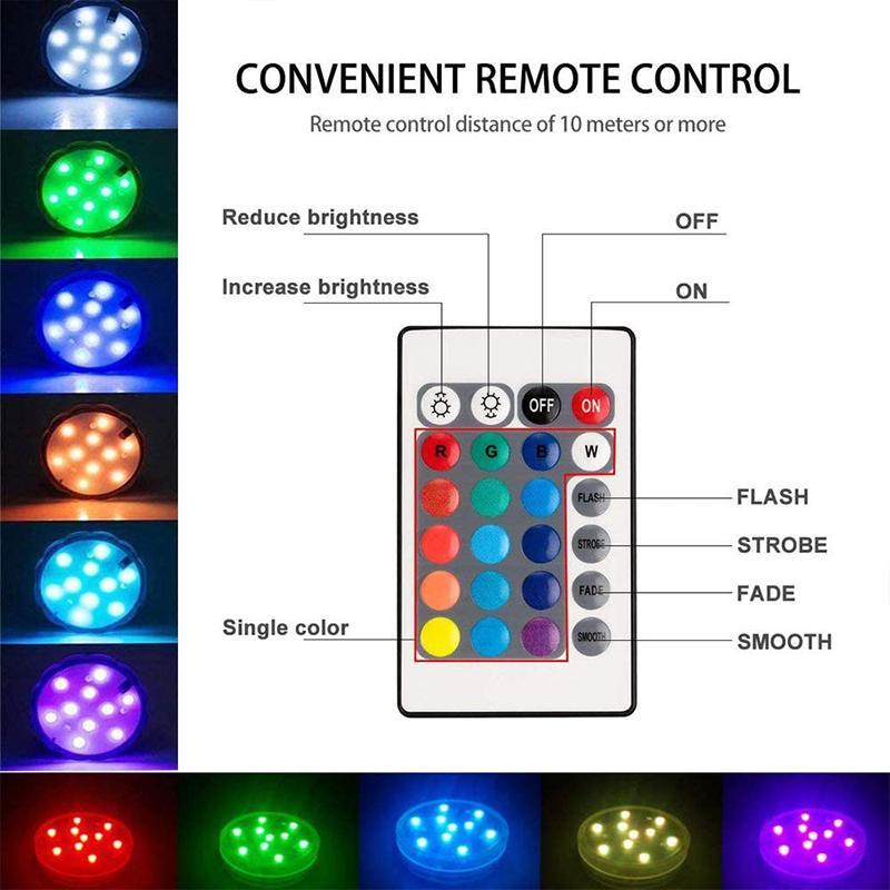 Luce LED Impermeabile con Telecomando a Ventosa | Kalsten