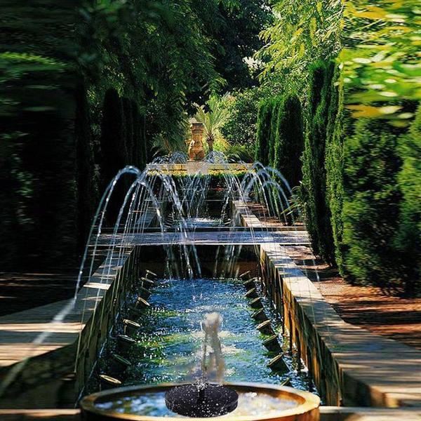 Fontana Bionica Solare per Giardini - Fontana da Pavimento / Terra