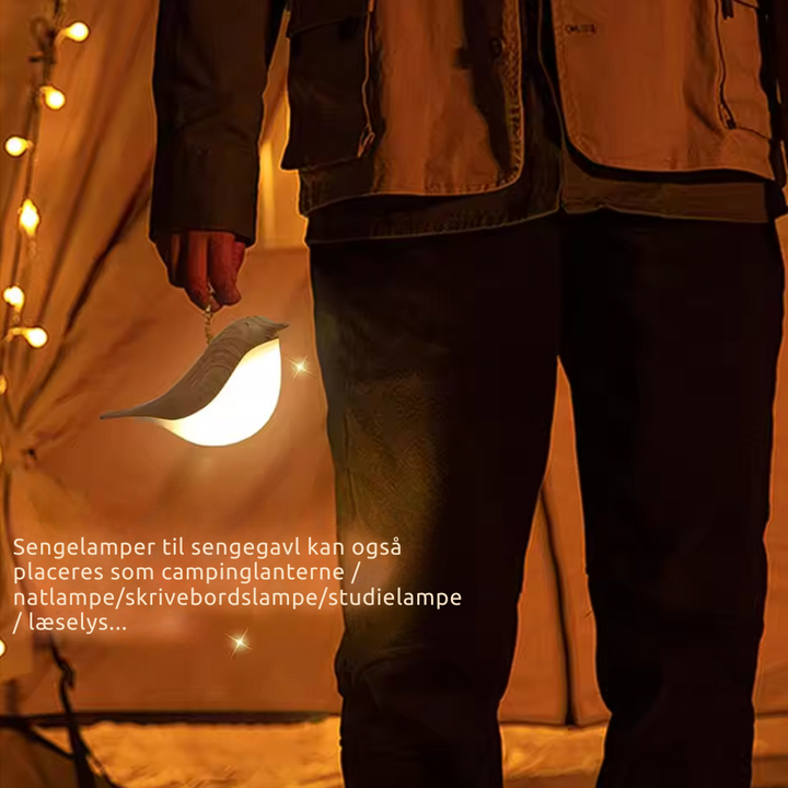ZenGlow™ - Lampada da tavolo elegante ispirata agli uccelli