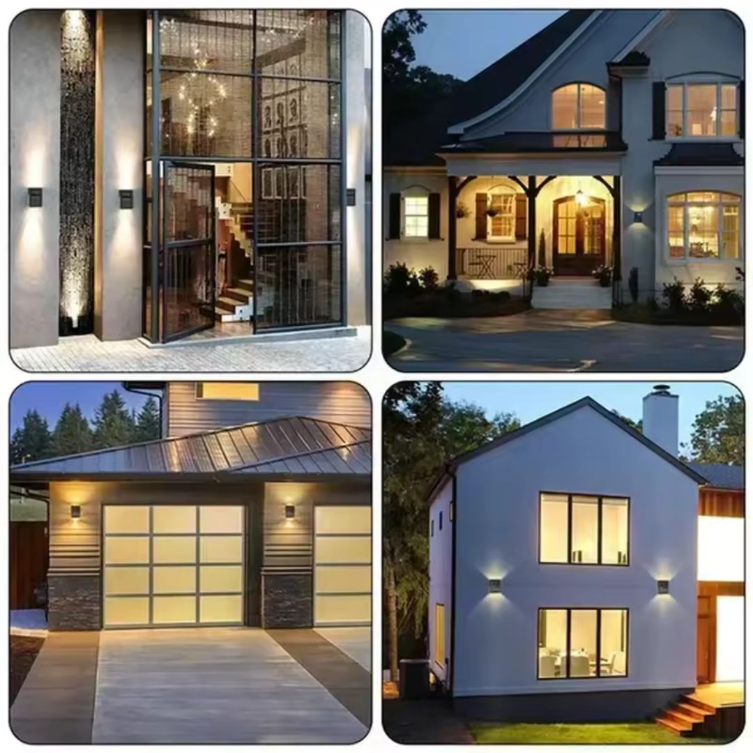 Glowrite™ – Lampada solare elegante per montaggio a parete