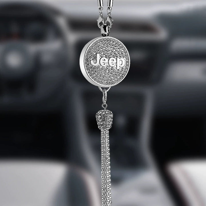 Porta-profumo Auto | Cristallo &amp; Lega di zinco | Decorazione scintillante &amp; Idea regalo