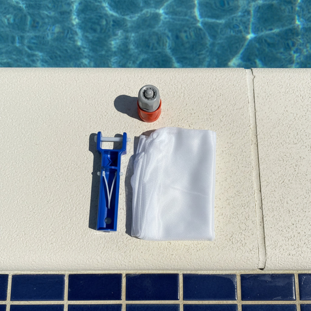AQUAVAC – Pulitore per Piscina Senza Chimici con Forte Potenza di Aspirazione per Foglie e Sporcizia