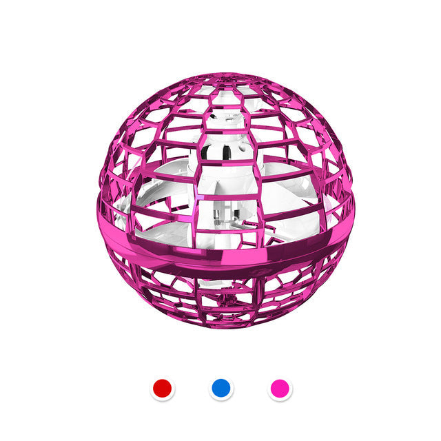 Giocattolo volante Flynova Pro, dron elicottero controllato a mano, mini UFO rotante a 360 gradi con luce, regali per bambini