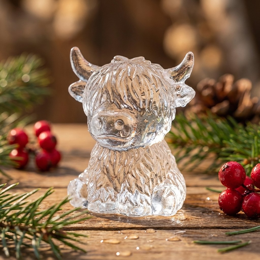 FrostMoo™ – Stampo per Ghiaccio 3D con Bestiame delle Highlands Scozzesi