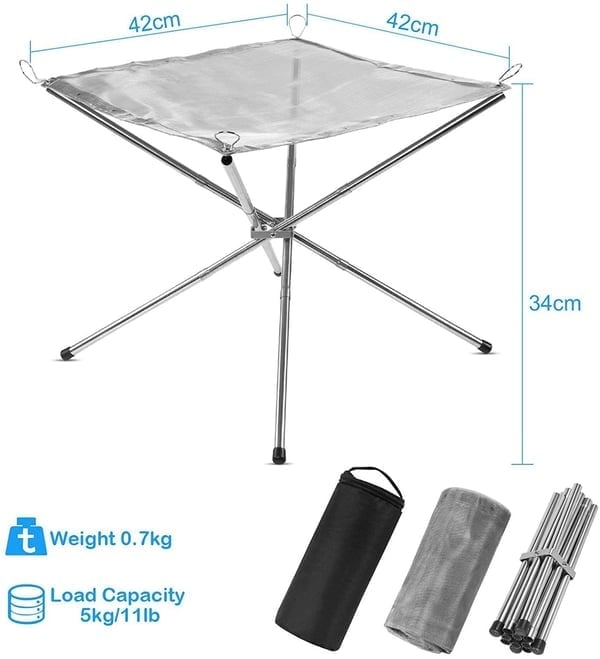FlameFold™ Chaleur Instantanée en Plein Air