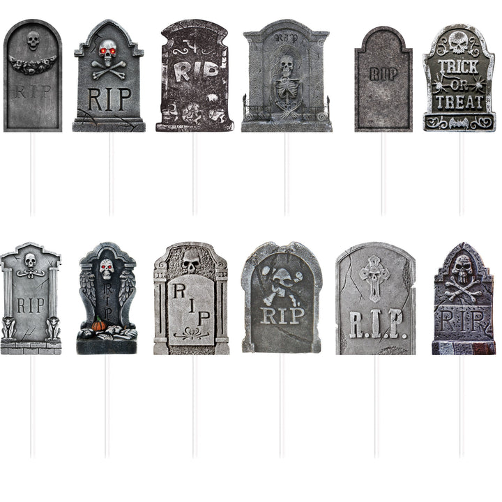 GespenstischeAufsätze™ Decorazioni per Cupcake Halloween Tombcake