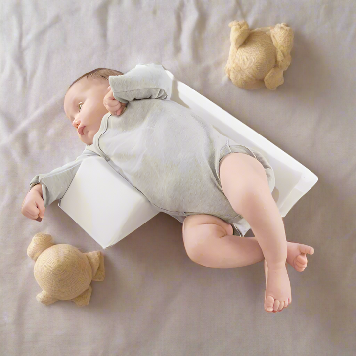 Cuscino Antiribaltamento Regolabile per Bambini - Posizionatore Ergonomico per il Sonno Laterale dei Neonati