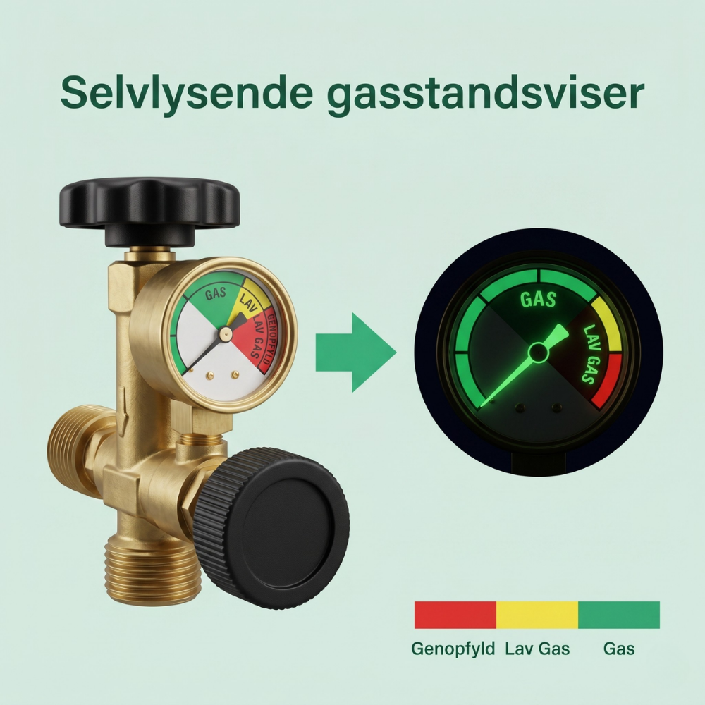 TankSure™ – Manometro Universale per Bombole di Gas Propano