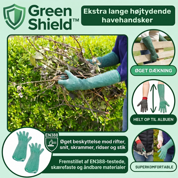 GreenShield™ – Gants de Jardin Extra Longs avec Protection Contre les Épines