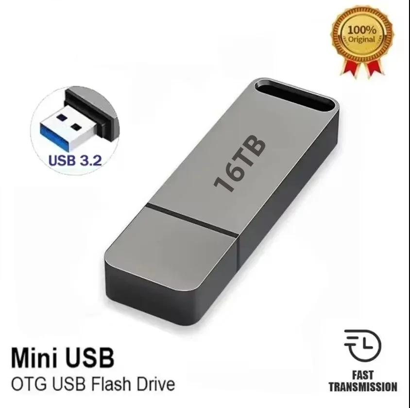 USB 3.2 Chiavetta Flash | Alta Velocità, Impermeabile e Resistente agli Urti per Windows e Mac OS