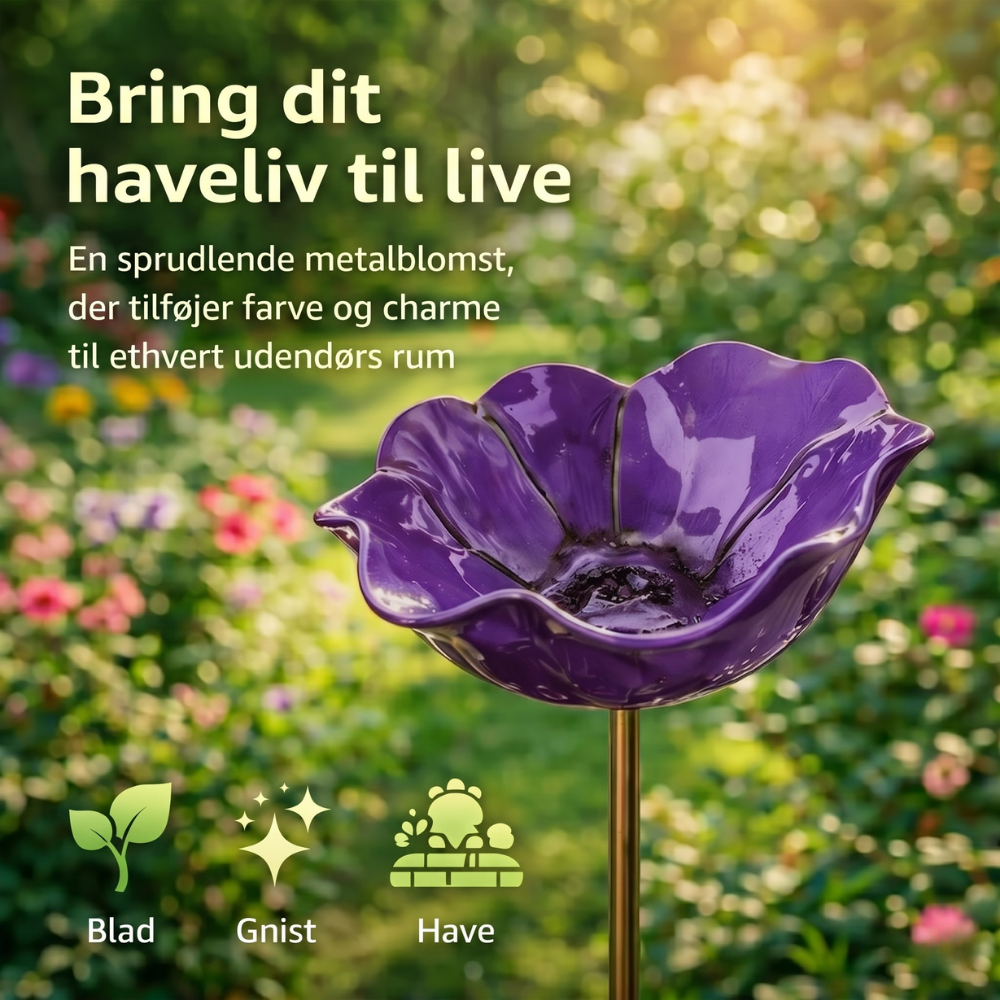 PetalHaven™ – Fontaine à oiseaux et pollinisateurs Fuglebad