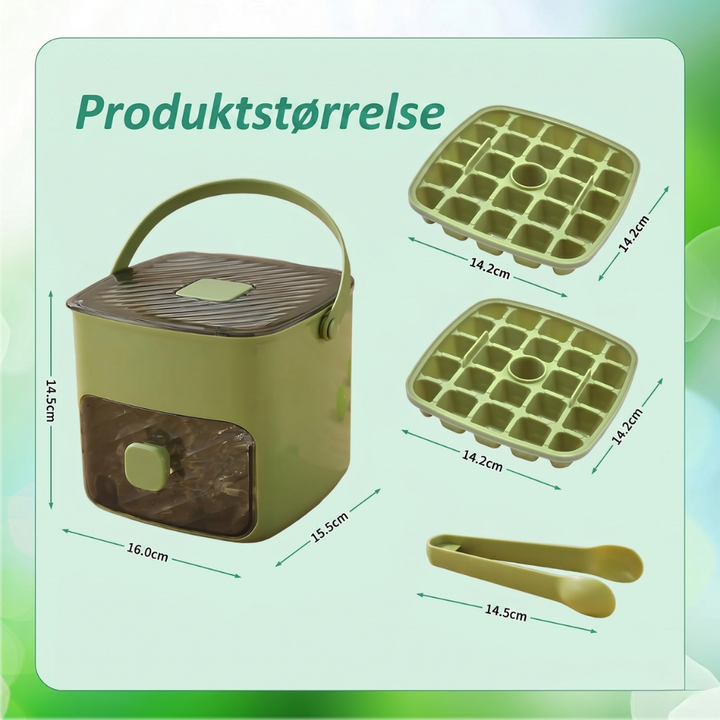 FrostBox™ – Contenitore per ghiaccio con Attivazione Rapida e Scatola di Conservazione