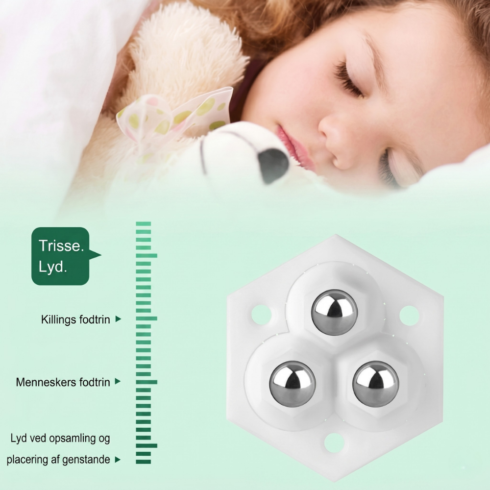 TriGlide™ – Ruote a sfere triple 360°