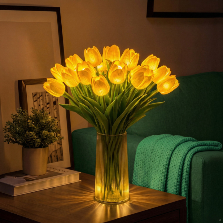 GlowPetal™ – Lampada a Tulipano LED Romantica