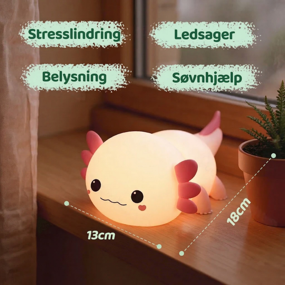 SnuggleGlow™ – Lampada Notturna LED a Forma di Animale Carino