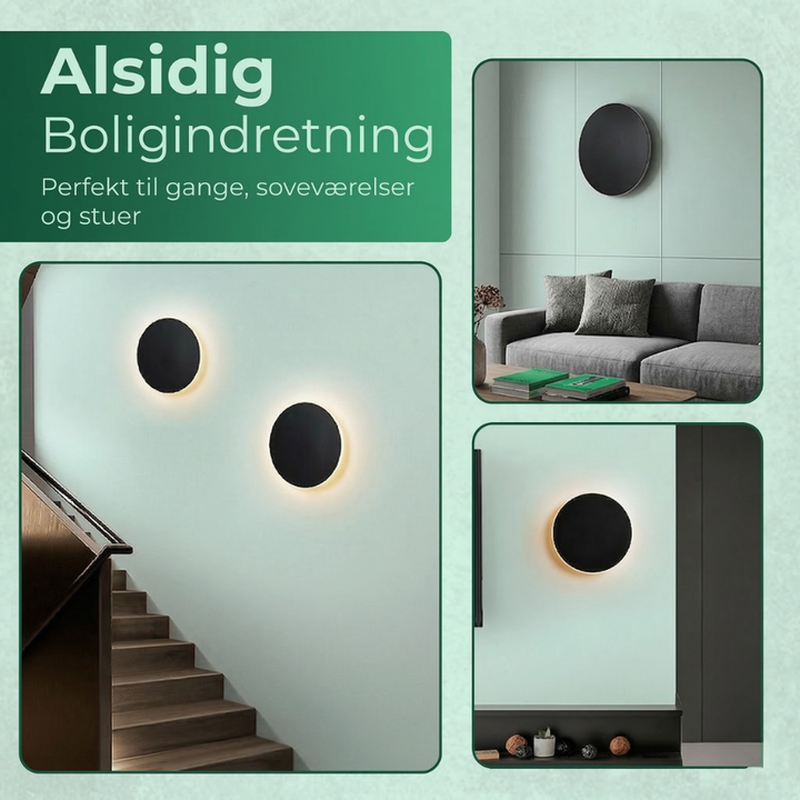 GlowOrbit™ – Applique murale LED moderna