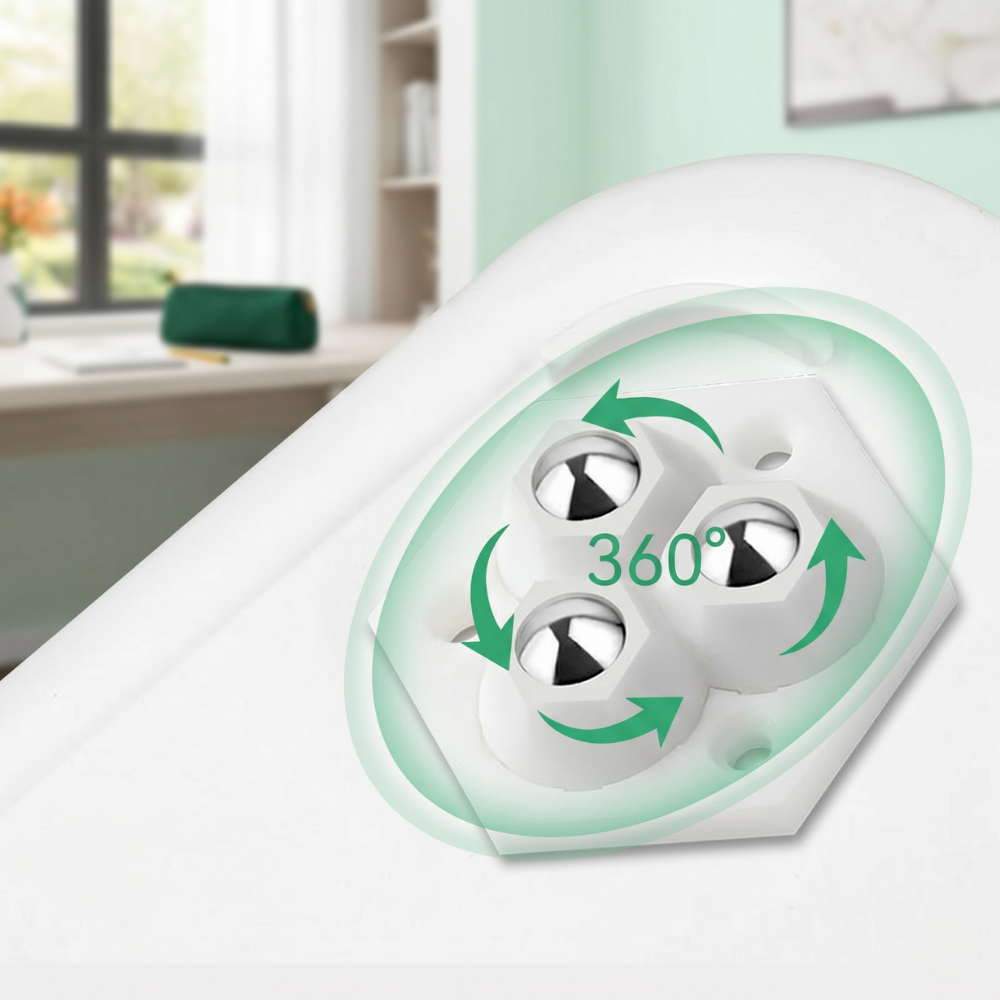TriGlide™ – Ruote a sfere triple 360°