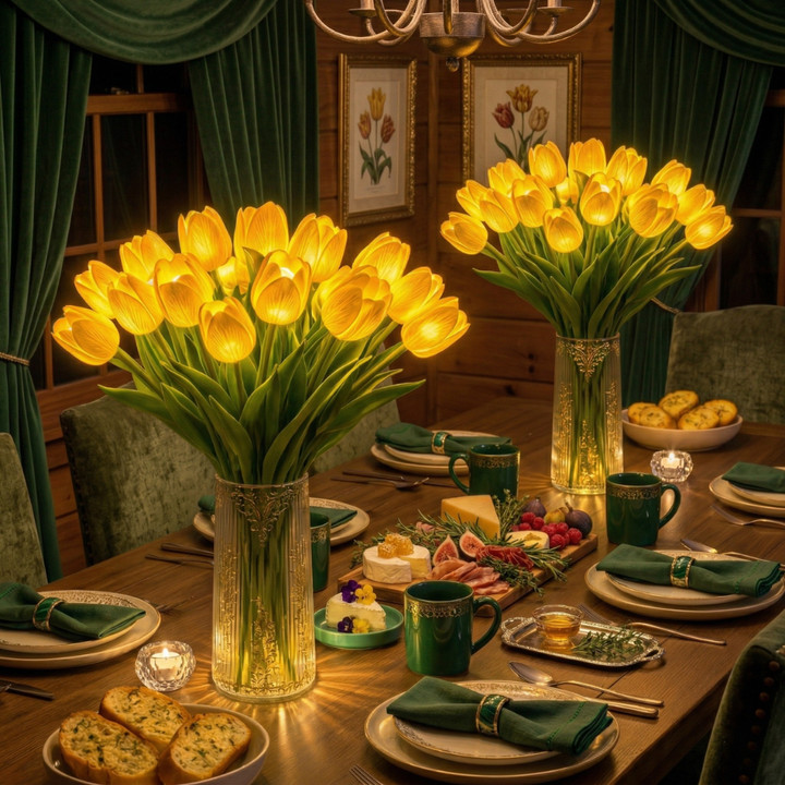 GlowPetal™ – Lampada a Tulipano LED Romantica